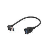 USB 3.0 Adapter Extension - Down Direction R/A Plug