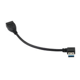 USB 3.0 Adapter Extension - Left Direction R/A Plug - We-Supply
