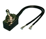 Utility Bat Handle Switch On/Off SPST 8A-125V Wire Lead - We-Supply