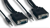 VGA & Audio Standard Patch Cable, 35' - We-Supply