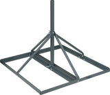 VMP Non-penetrating Roof Mount: 30" mast, 1.66" O.D. - We-Supply