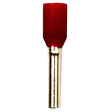 Wire Ferrule, Red , #18, 100 pack - We-Supply