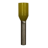 Wire Ferrule, Yellow , #18, 100 pack - We-Supply