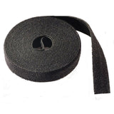 WrapStrap Double-Sided Hook and Loop, 1" x 10 Foot, Black - We-Supply