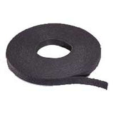 WrapStrap Double-Sided Hook and Loop, 1" x 10 Foot, Black - We-Supply