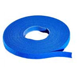 WrapStrap Double-Sided Hook and Loop, 1" x 10 Foot, Blue - We-Supply