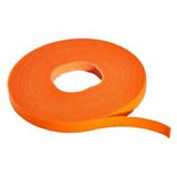 WrapStrap Double-Sided Hook and Loop, 1" x 10 Foot, Orange - We-Supply