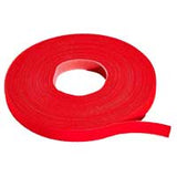 WrapStrap Double-Sided Hook and Loop, 1" x 10 Foot, Red - We-Supply